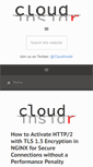 Mobile Screenshot of cloudinsidr.com